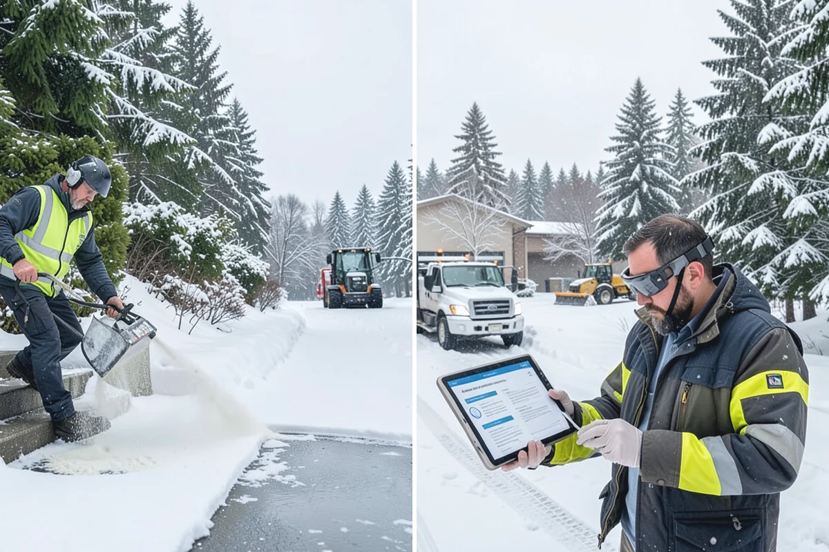 Winter Maintenance Plans in Redmond, King County, WA - Survey the property and its hazard points