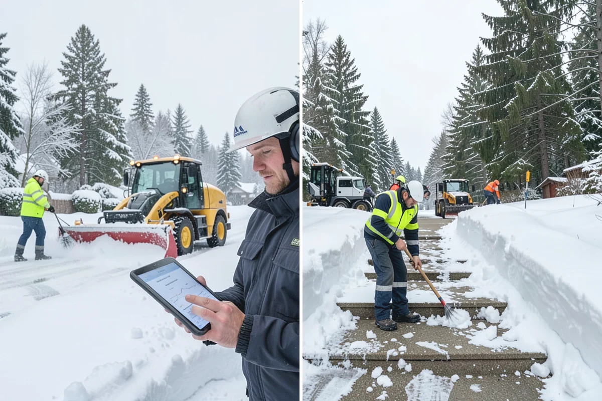Winter Maintenance Plans in Renton, King County, WA - Survey the property and its hazard points