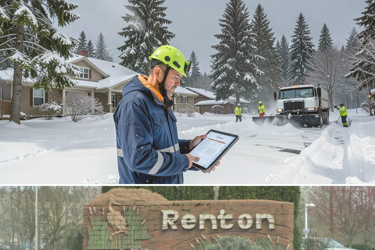 Winter Maintenance Plans in Renton, King County, WA - Developed before winter begins and followed through the entire snow season.