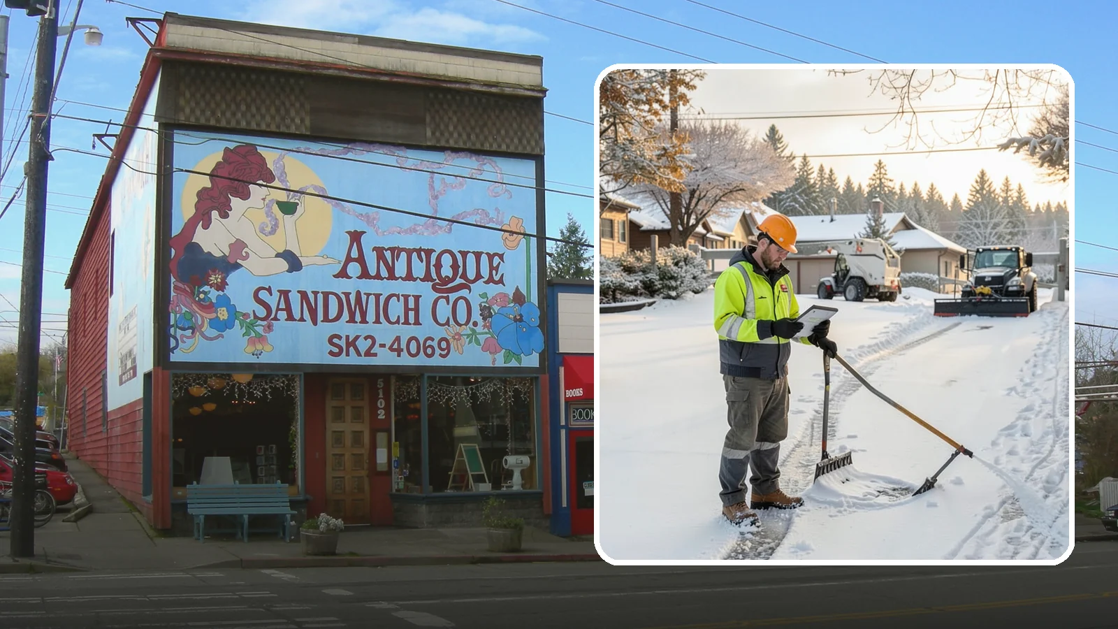 Winter Maintenance Plans in Ruston, Pierce County, WA - We build tailored winter maintenance plans that map out exactly how your Western Washington property is handled all season.