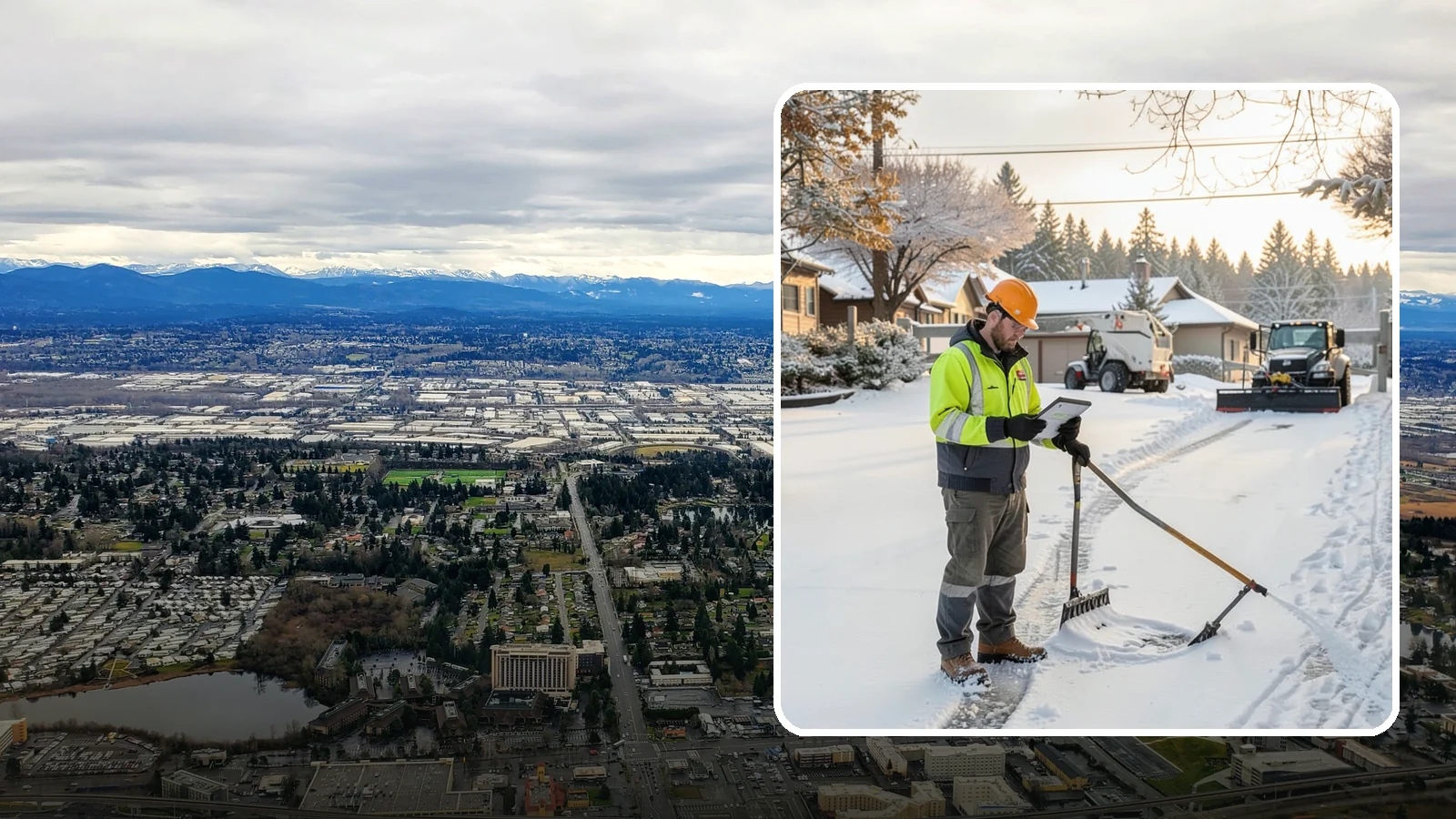 Winter Maintenance Plans in SeaTac, King County, WA - We build tailored winter maintenance plans that map out exactly how your Western Washington property is handled all season.