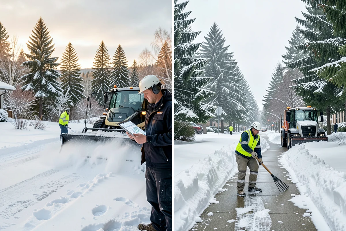 Winter Maintenance Plans in SeaTac, King County, WA - Survey the property and its hazard points