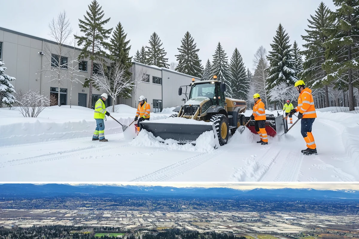 Winter Maintenance Plans in SeaTac, King County, WA - Developed before winter begins and followed through the entire snow season.