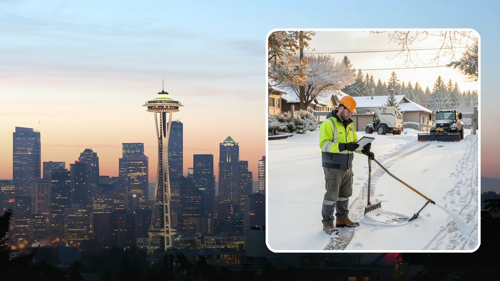 Winter Maintenance Plans in Seattle, King County, WA - We build tailored winter maintenance plans that map out exactly how your Western Washington property is handled all season.
