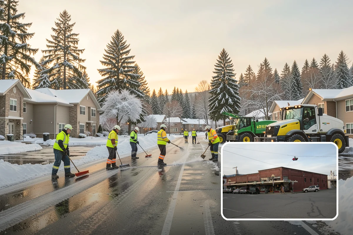 Winter Maintenance Plans in Sedro-Woolley, Skagit County, WA - Documents priorities, triggers, and response times