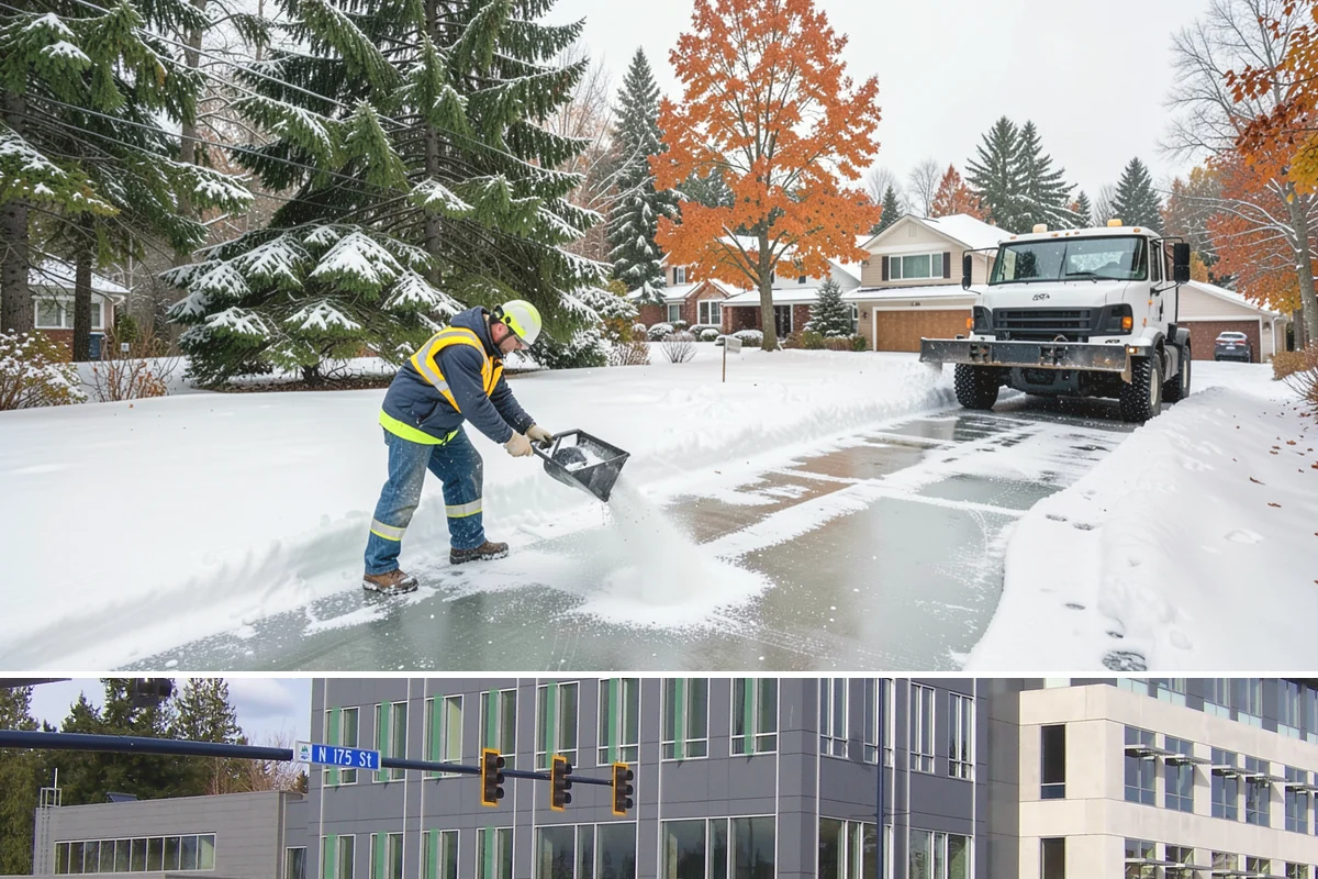 Winter Maintenance Plans in Shoreline, King County, WA - Developed before winter begins and followed through the entire snow season.