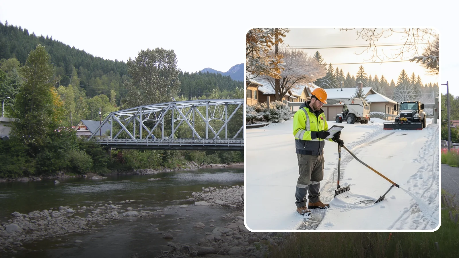 Winter Maintenance Plans in Skykomish, King County, WA - We build tailored winter maintenance plans that map out exactly how your Western Washington property is handled all season.
