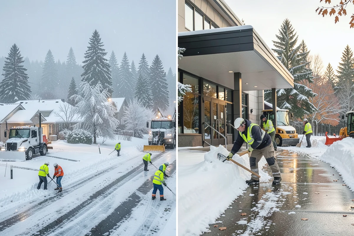 Winter Maintenance Plans in Skykomish, King County, WA - Survey the property and its hazard points
