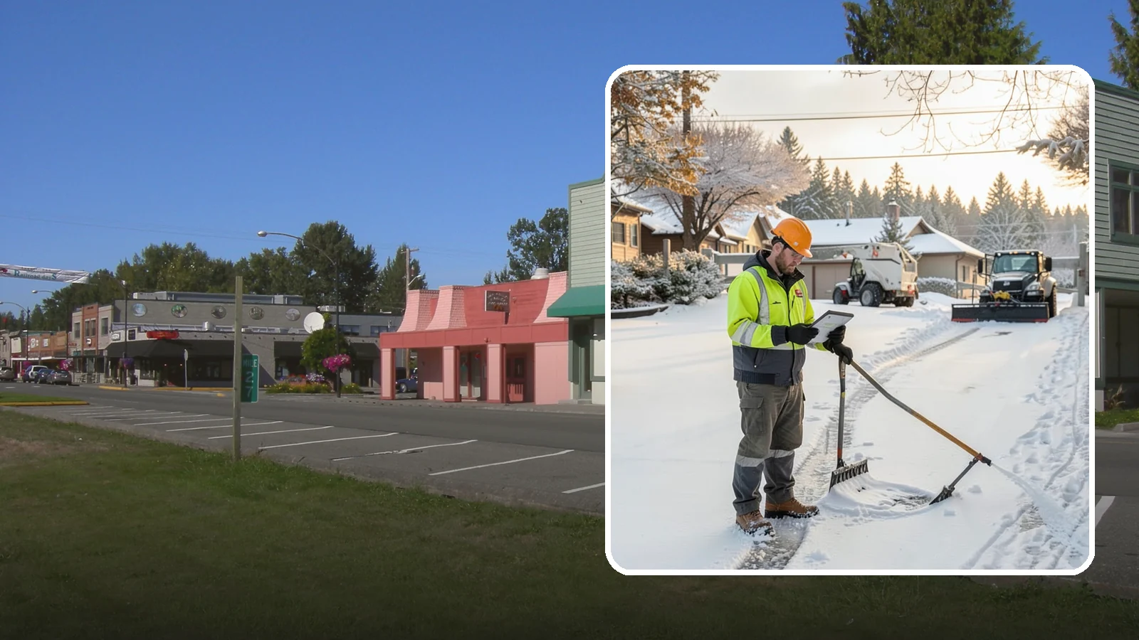 Winter Maintenance Plans in Snoqualmie, King County, WA - We build tailored winter maintenance plans that map out exactly how your Western Washington property is handled all season.