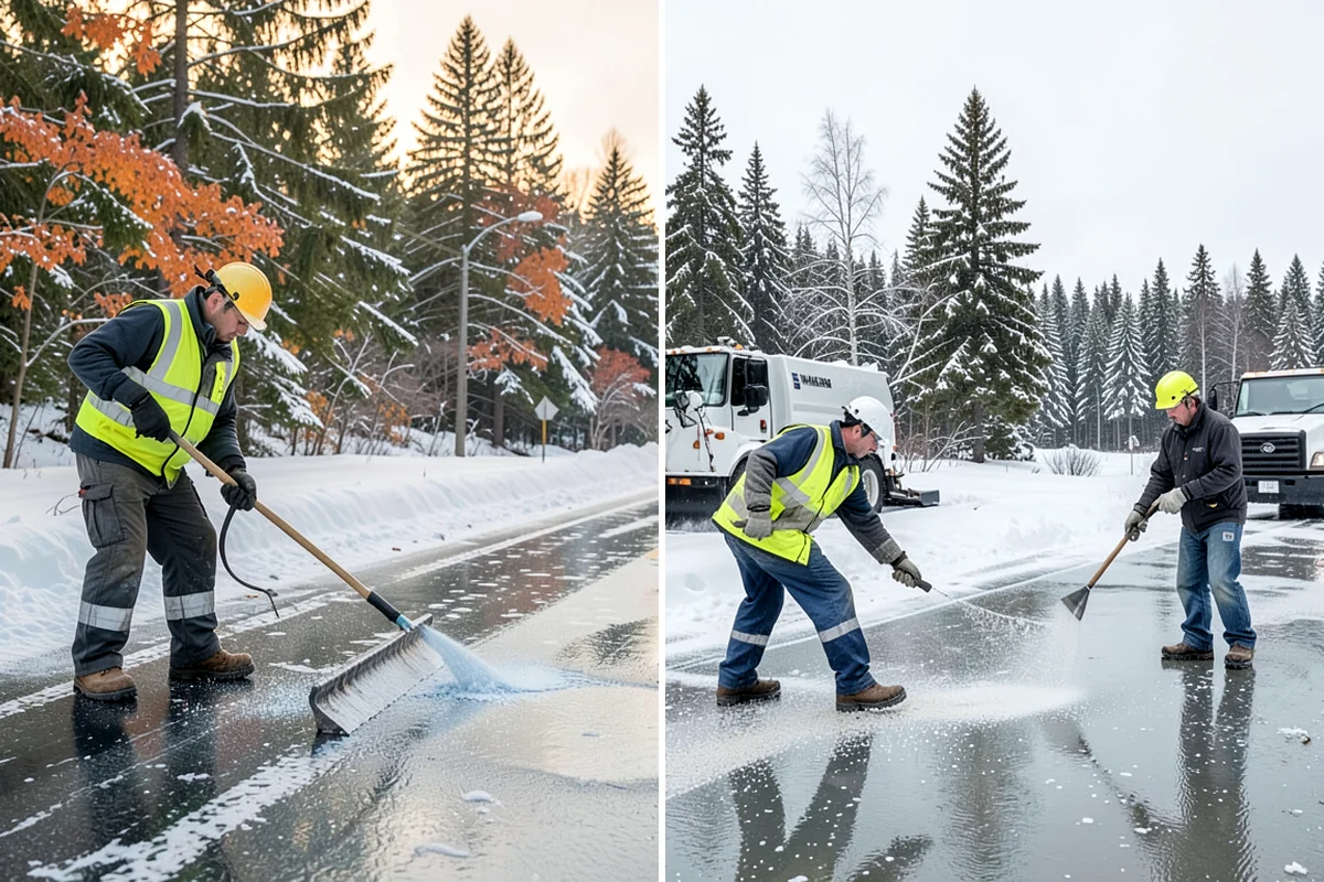 Winter Maintenance Plans in Snoqualmie, King County, WA - Survey the property and its hazard points