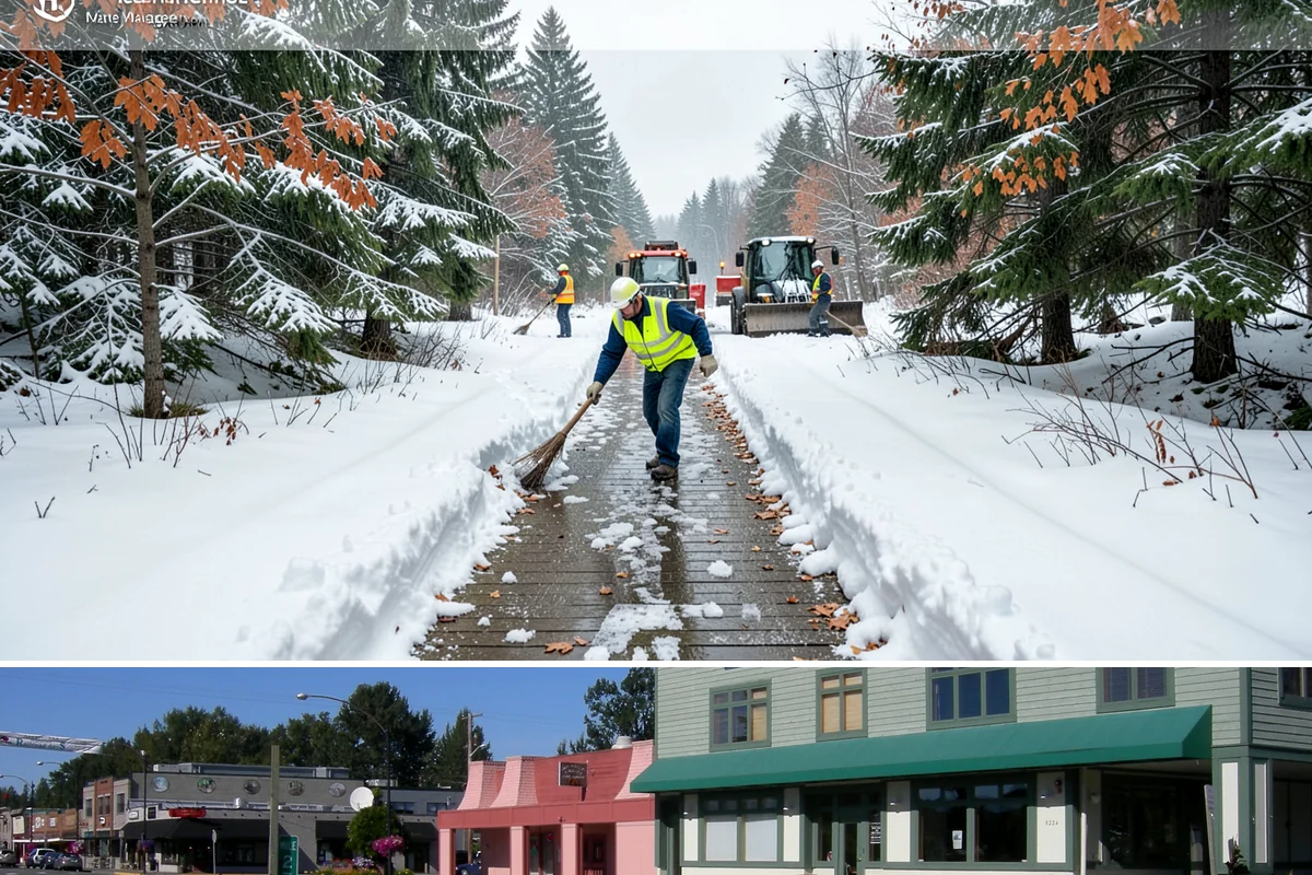 Winter Maintenance Plans in Snoqualmie, King County, WA - Developed before winter begins and followed through the entire snow season.