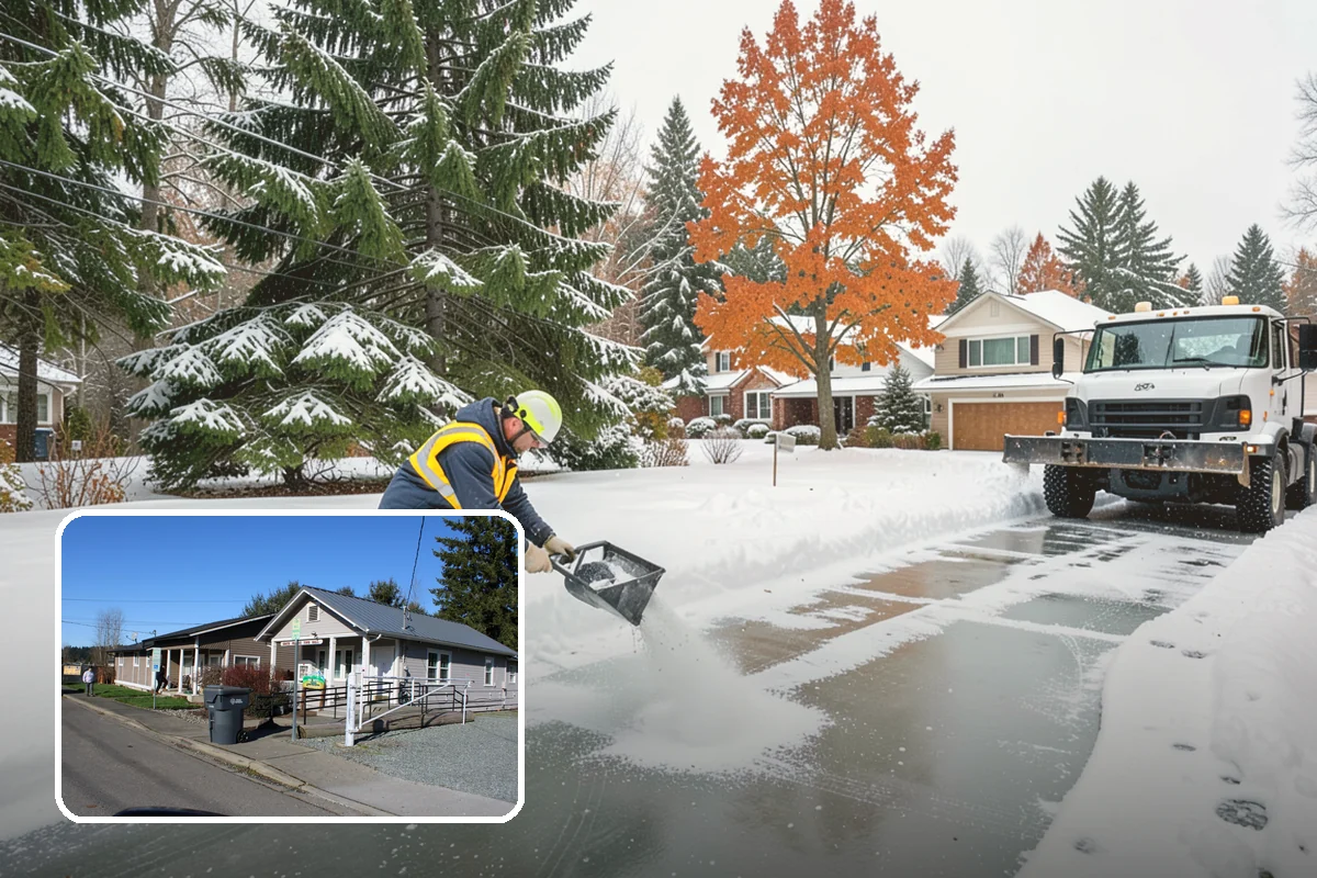 Winter Maintenance Plans in South Prairie, Pierce County, WA - Documents priorities, triggers, and response times