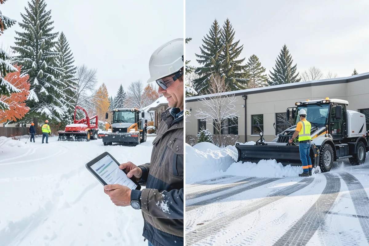 Winter Maintenance Plans in South Prairie, Pierce County, WA - Survey the property and its hazard points