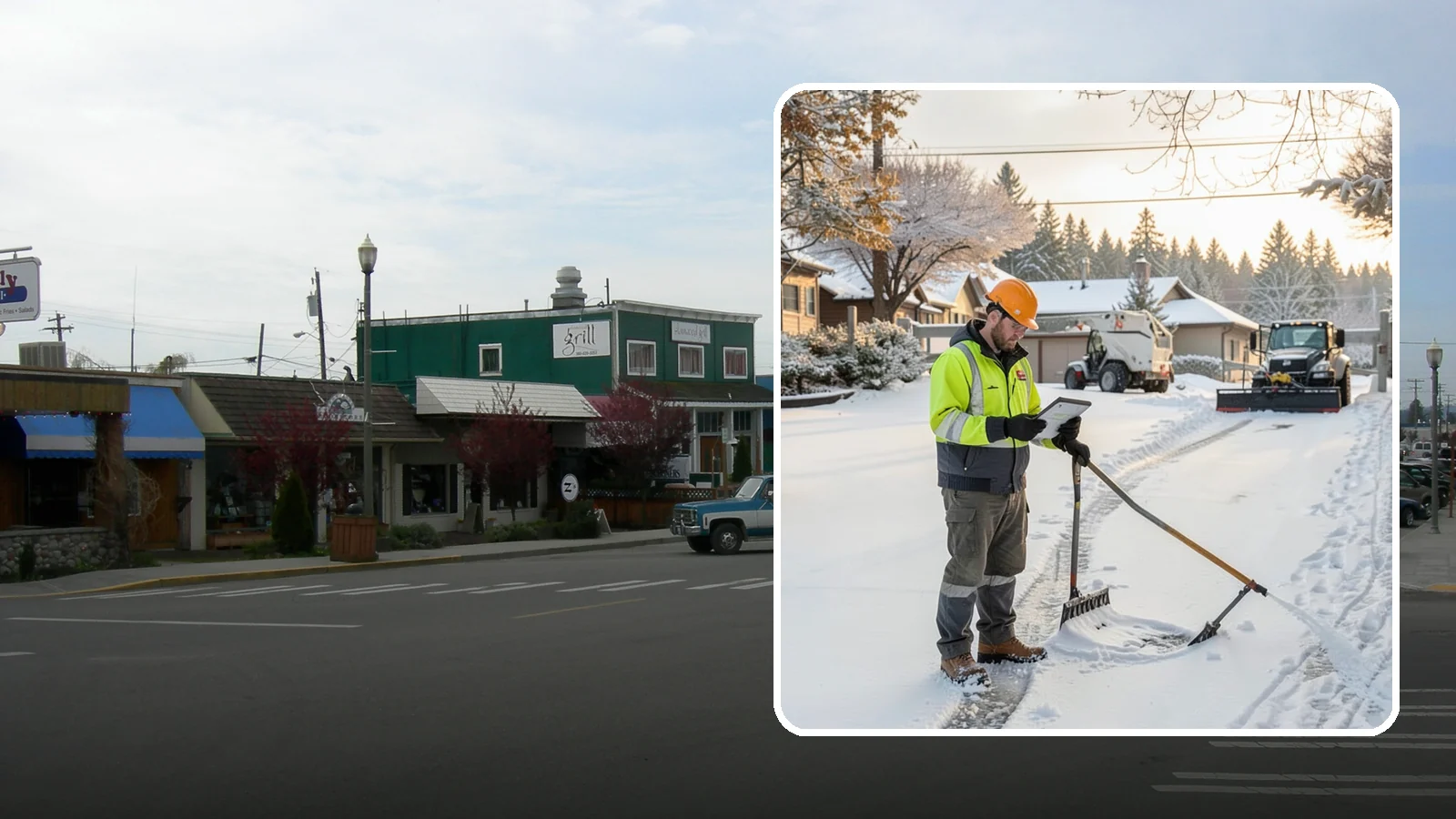 Winter Maintenance Plans in Stanwood, Snohomish County, WA - We build tailored winter maintenance plans that map out exactly how your Western Washington property is handled all season.