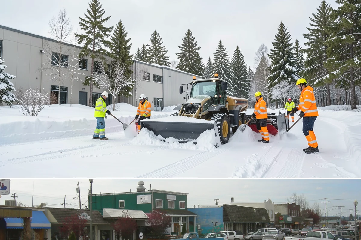 Winter Maintenance Plans in Stanwood, Snohomish County, WA - Developed before winter begins and followed through the entire snow season.