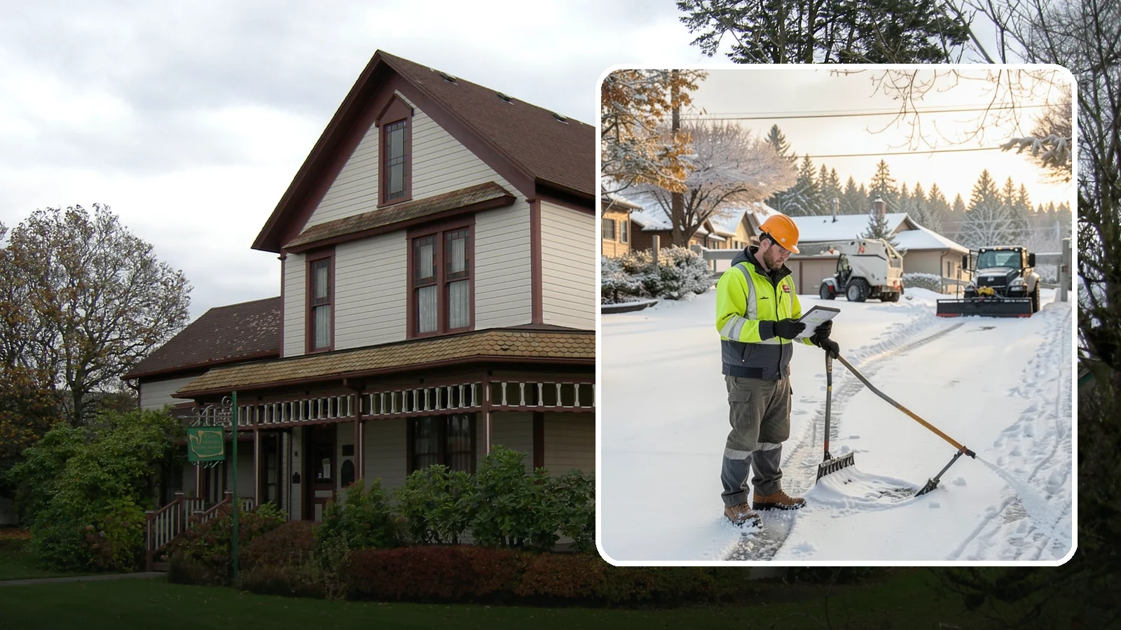 Winter Maintenance Plans in Sumner, Pierce County, WA - We build tailored winter maintenance plans that map out exactly how your Western Washington property is handled all season.