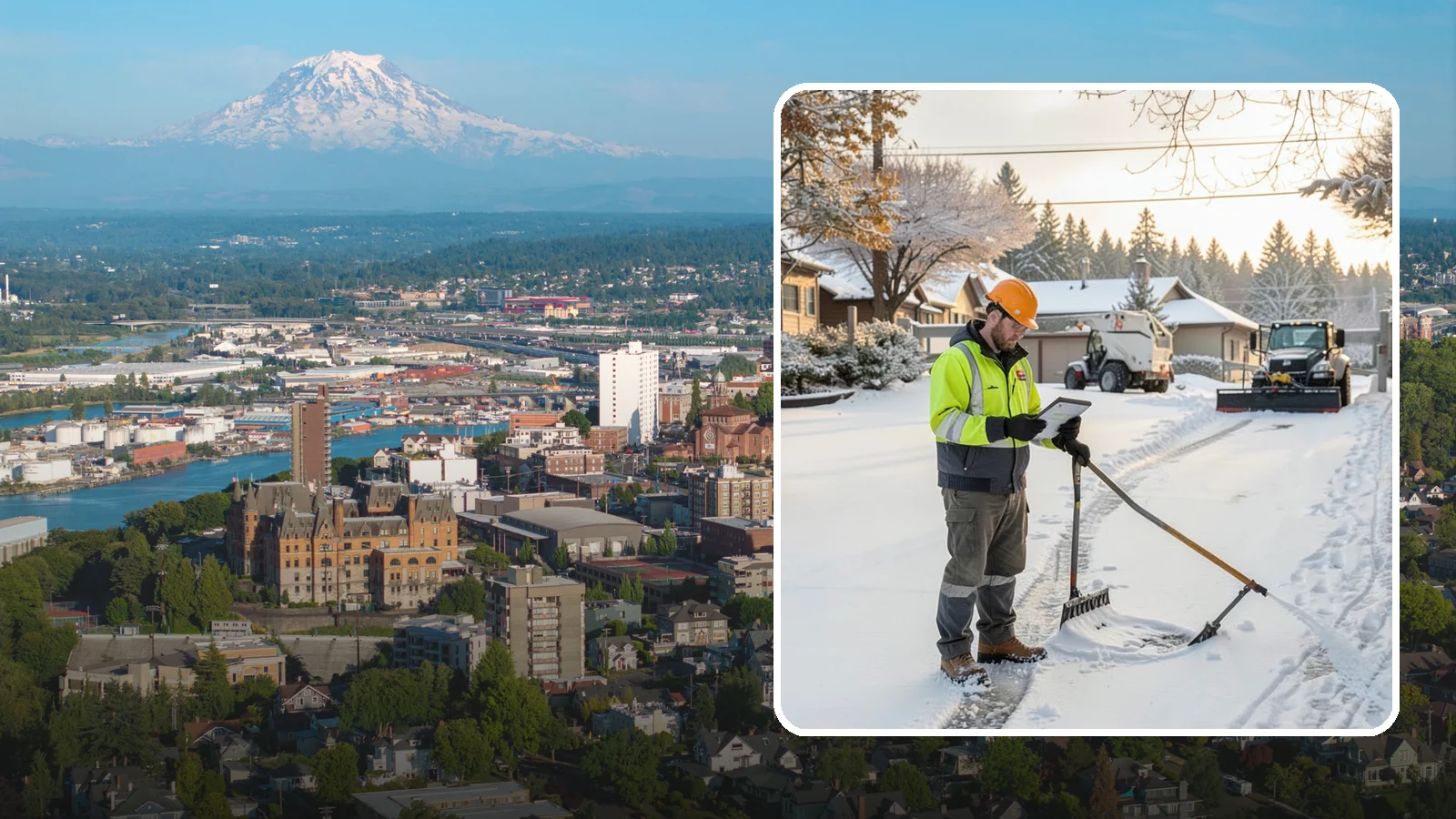 Winter Maintenance Plans in Tacoma, Pierce County, WA - We build tailored winter maintenance plans that map out exactly how your Western Washington property is handled all season.