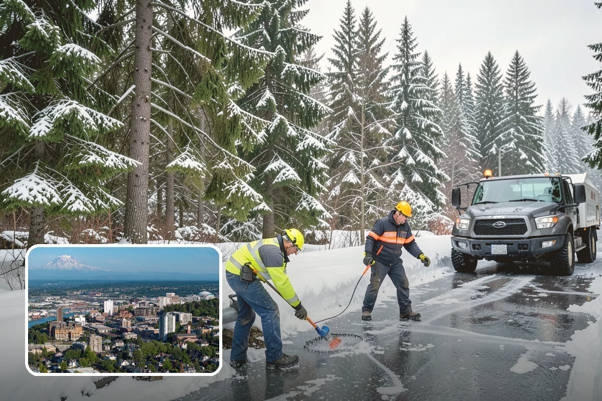 Winter Maintenance Plans in Tacoma, Pierce County, WA - Documents priorities, triggers, and response times