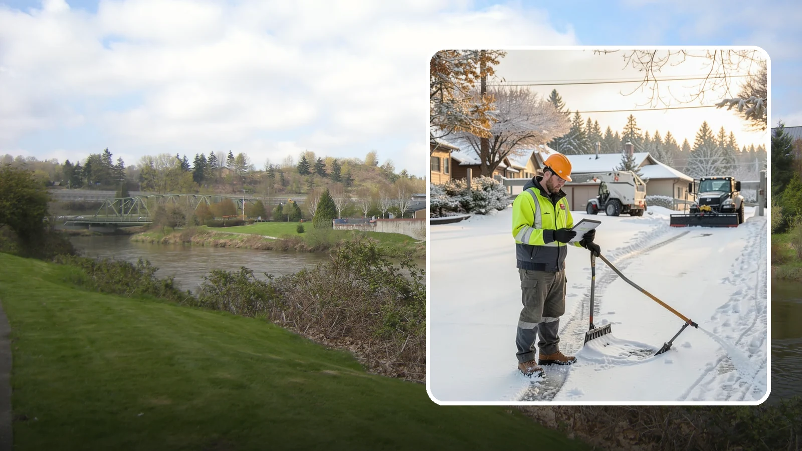 Winter Maintenance Plans in Tukwila, King County, WA - We build tailored winter maintenance plans that map out exactly how your Western Washington property is handled all season.