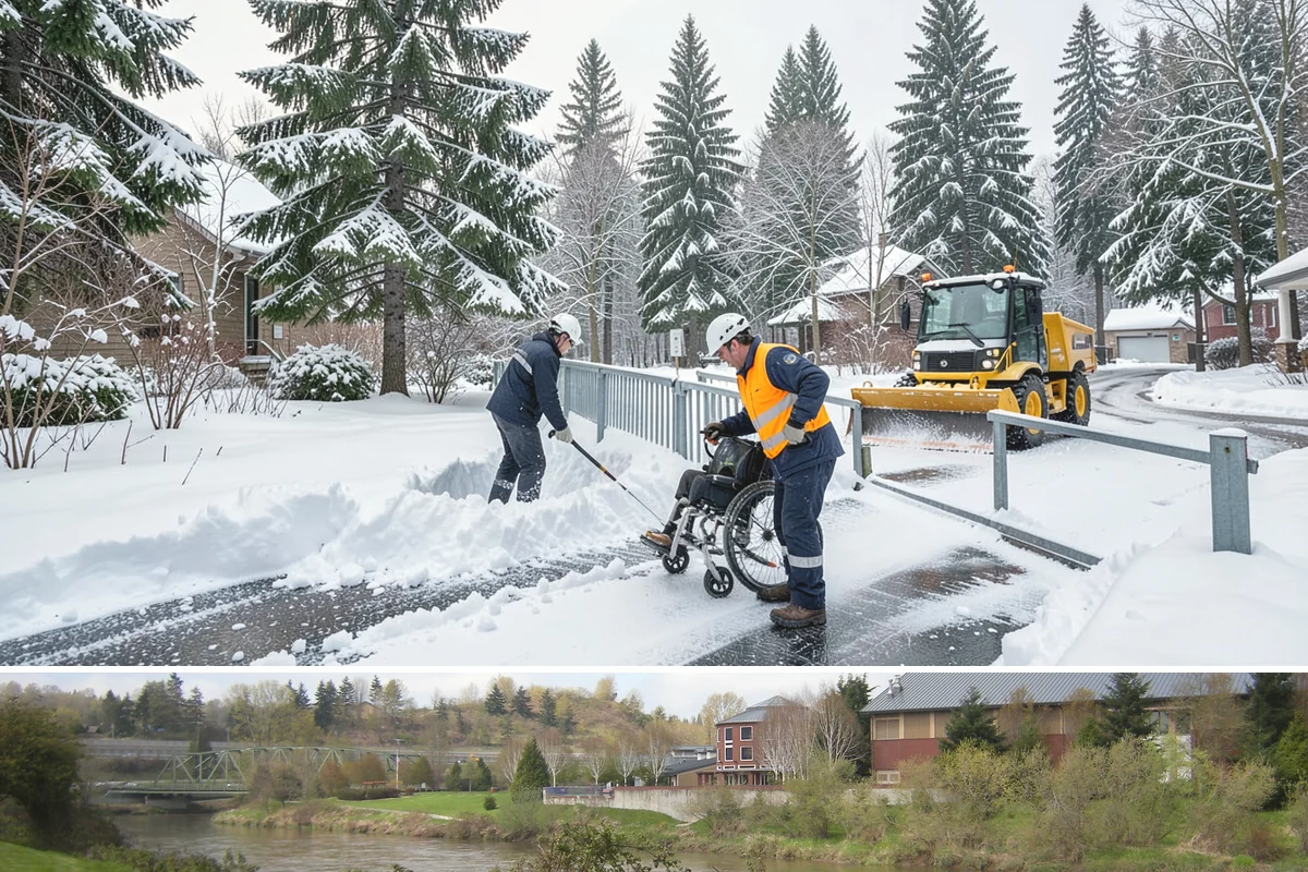 Winter Maintenance Plans in Tukwila, King County, WA - Developed before winter begins and followed through the entire snow season.