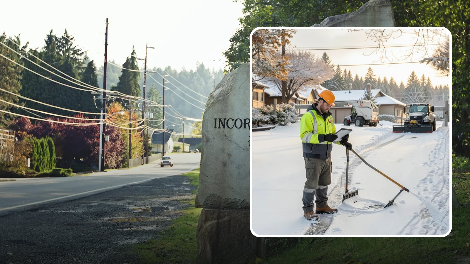 Winter Maintenance Plans in Wilkeson, Pierce County, WA - We build tailored winter maintenance plans that map out exactly how your Western Washington property is handled all season.