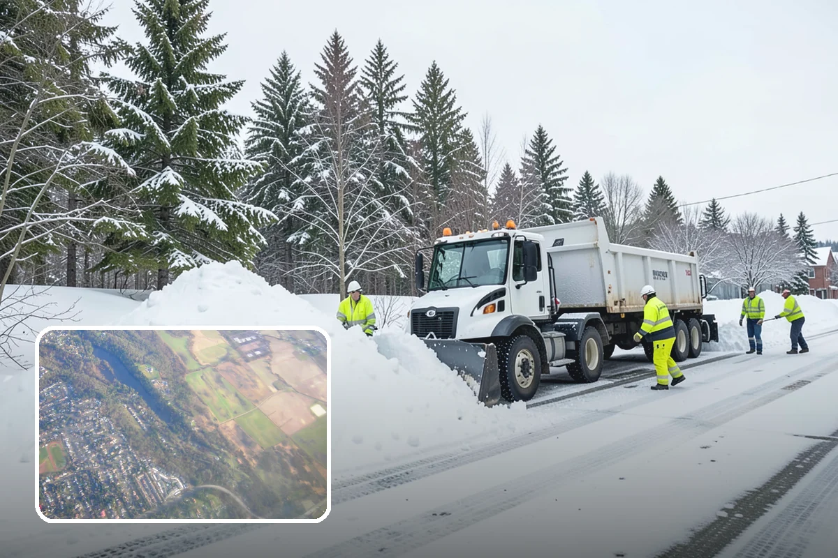 Winter Property Monitoring in Algona, King County, WA - Catches ice risk before snow even falls