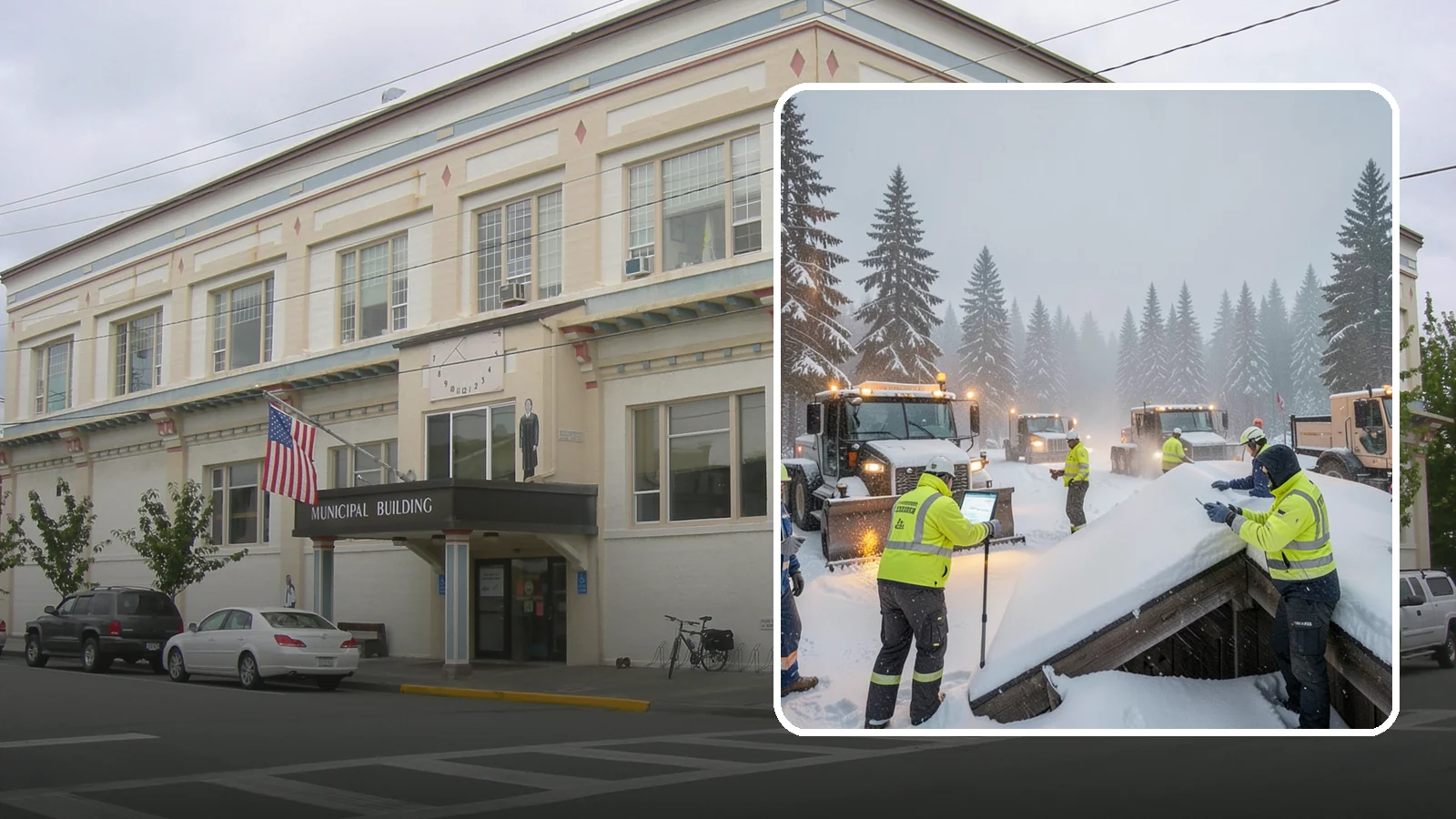 Winter Property Monitoring in Anacortes, Skagit County, WA - We monitor your Western Washington property through winter, watching conditions and forecasts to act before problems form.