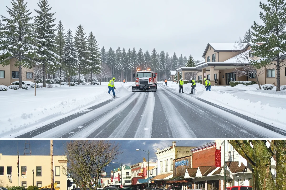 Winter Property Monitoring in Arlington, Snohomish County, WA - Runs continuously through the winter season when overnight refreeze and sudden storms are the biggest threats.