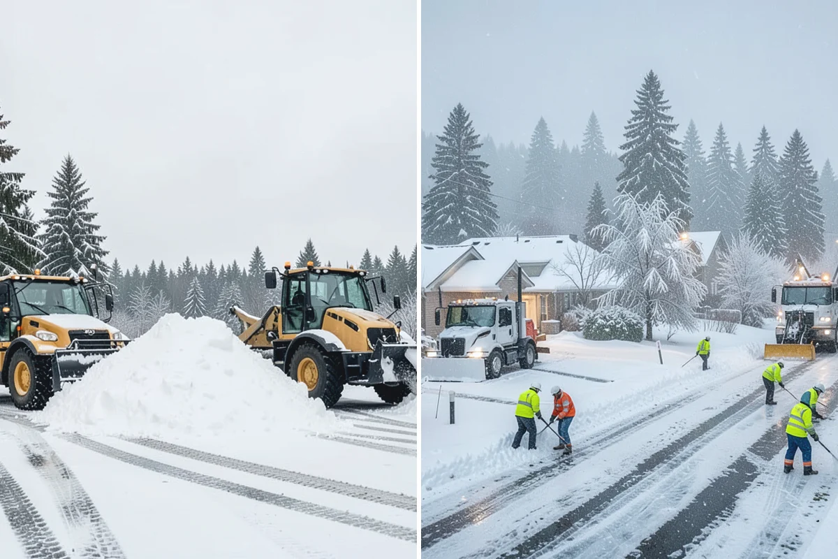Winter Property Monitoring in Beaux Arts Village, King County, WA - Set the property zones and risk points to watch