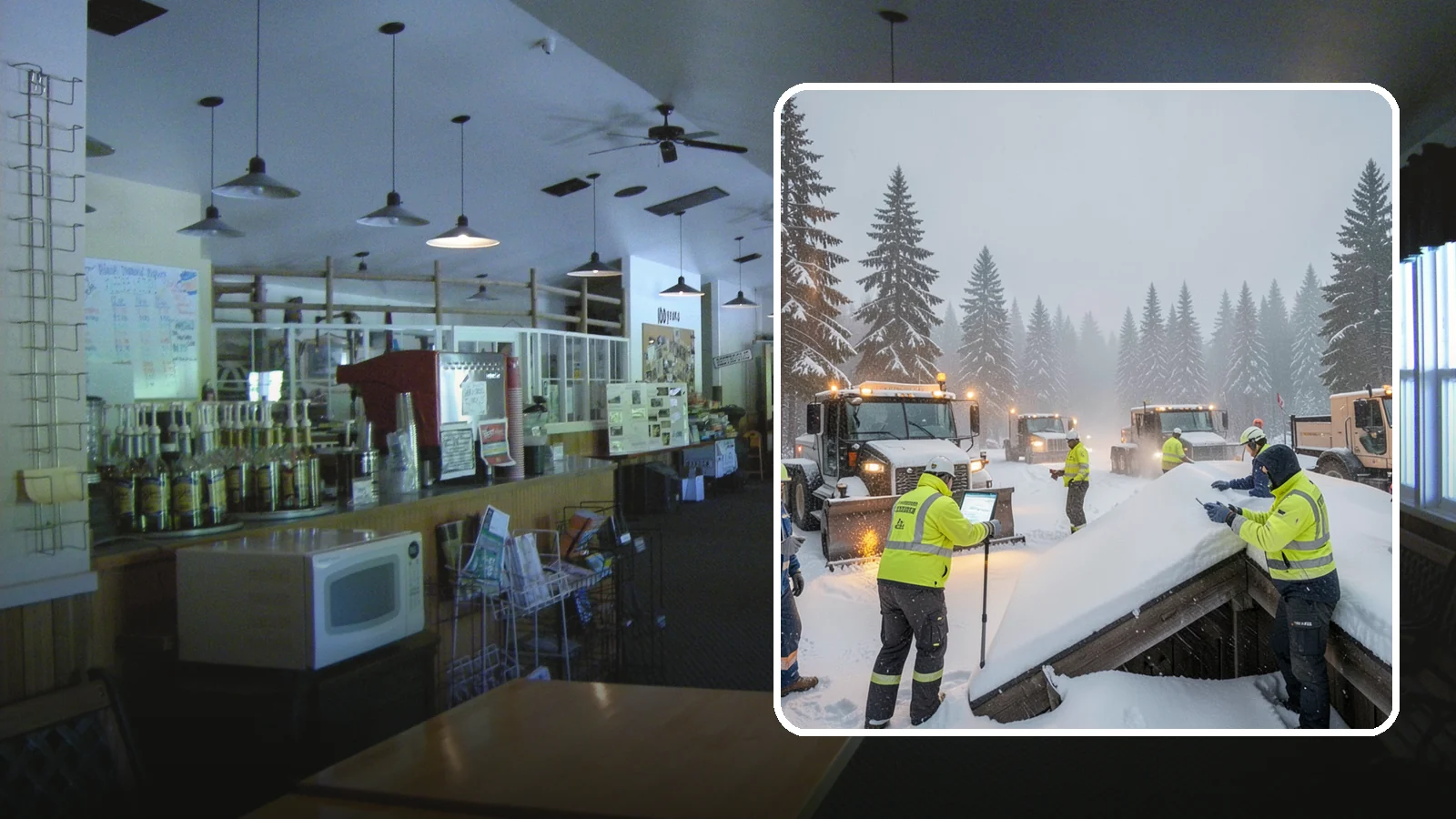 Winter Property Monitoring in Black Diamond, King County, WA - We monitor your Western Washington property through winter, watching conditions and forecasts to act before problems form.