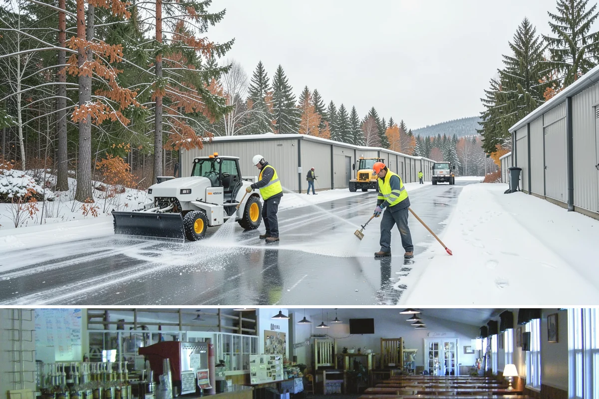 Winter Property Monitoring in Black Diamond, King County, WA - Runs continuously through the winter season when overnight refreeze and sudden storms are the biggest threats.