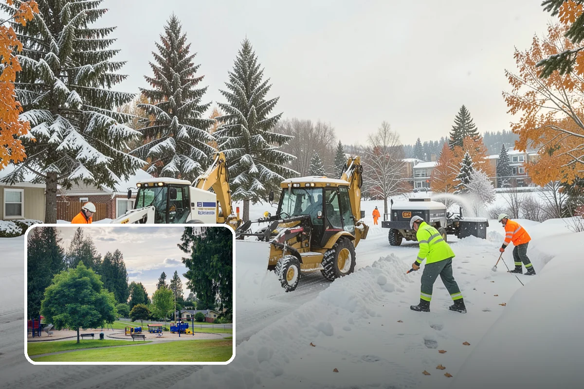 Winter Property Monitoring in Bonney Lake, Pierce County, WA - Catches ice risk before snow even falls