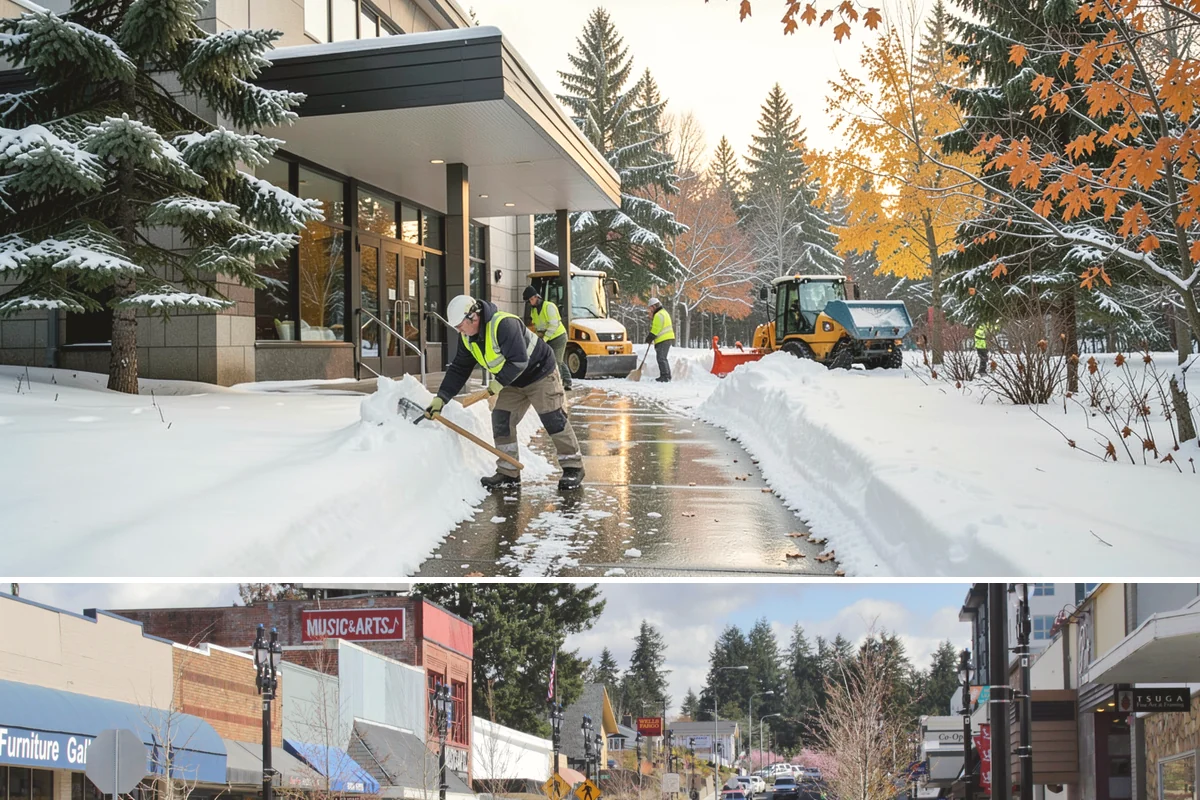 Winter Property Monitoring in Bothell, King County, WA - Runs continuously through the winter season when overnight refreeze and sudden storms are the biggest threats.