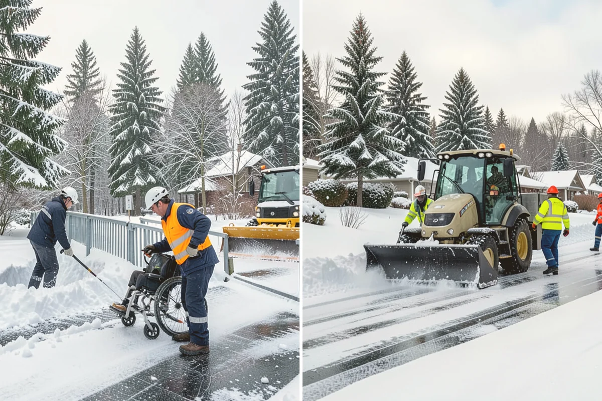 Winter Property Monitoring in Brier, Snohomish County, WA - Set the property zones and risk points to watch