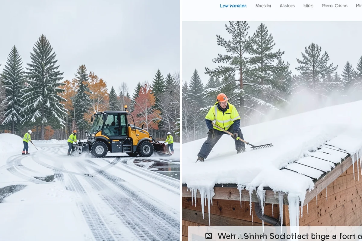 Winter Property Monitoring in Buckley, Pierce County, WA - Set the property zones and risk points to watch