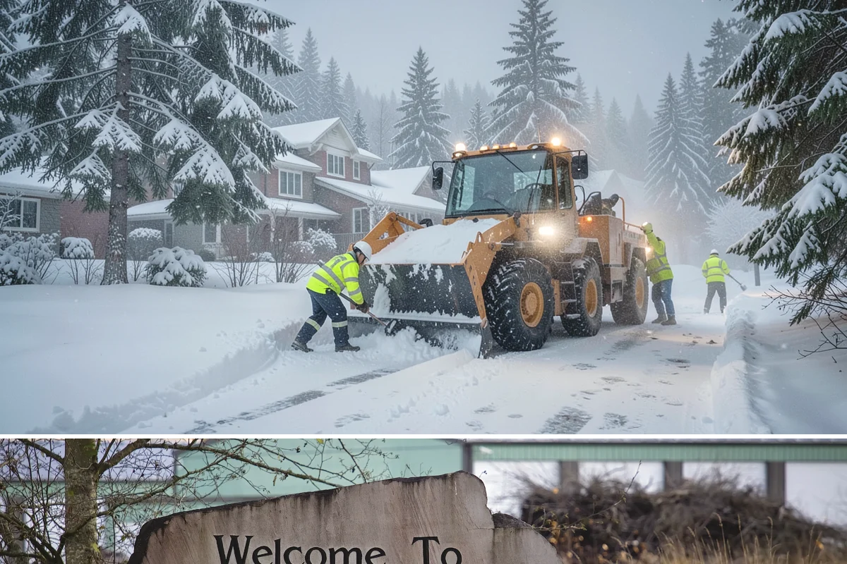 Winter Property Monitoring in Buckley, Pierce County, WA - Runs continuously through the winter season when overnight refreeze and sudden storms are the biggest threats.