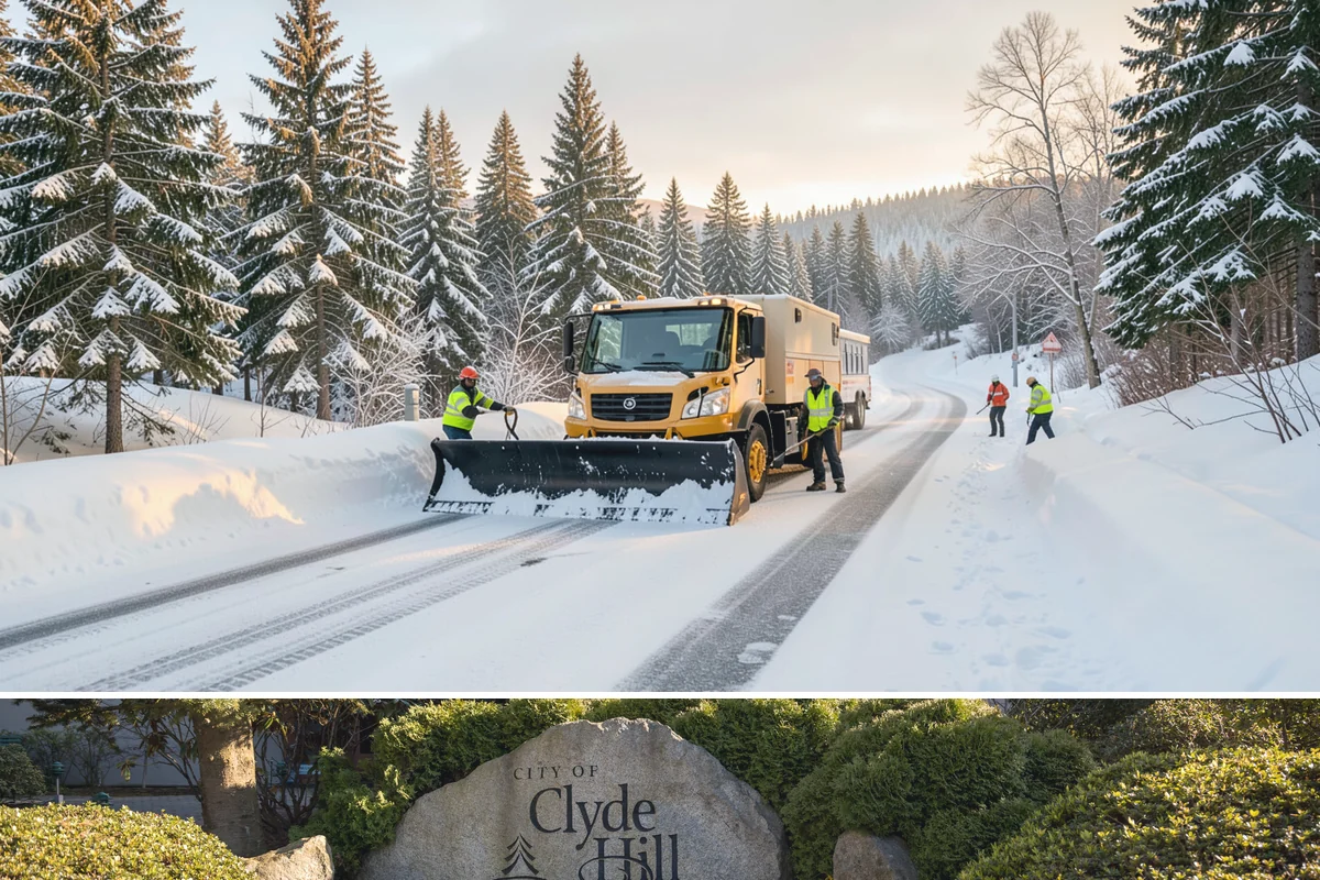 Winter Property Monitoring in Clyde Hill, King County, WA - Runs continuously through the winter season when overnight refreeze and sudden storms are the biggest threats.