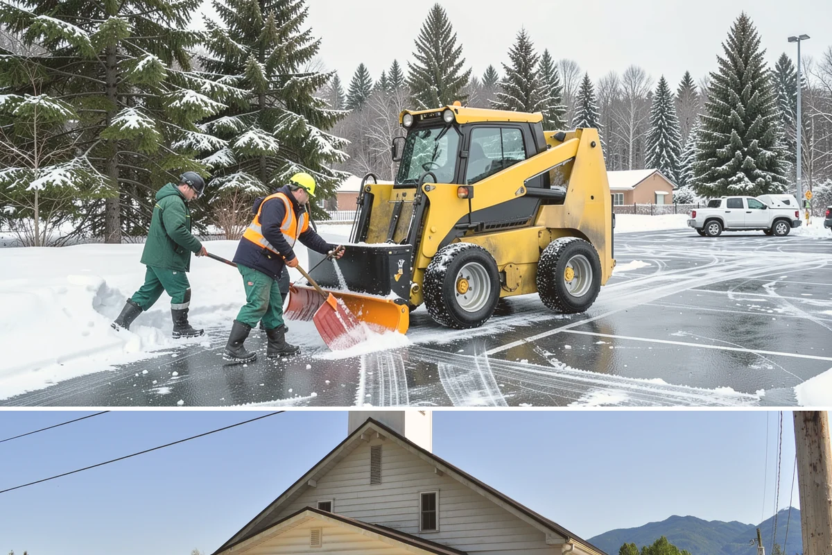 Winter Property Monitoring in Concrete, Skagit County, WA - Runs continuously through the winter season when overnight refreeze and sudden storms are the biggest threats.