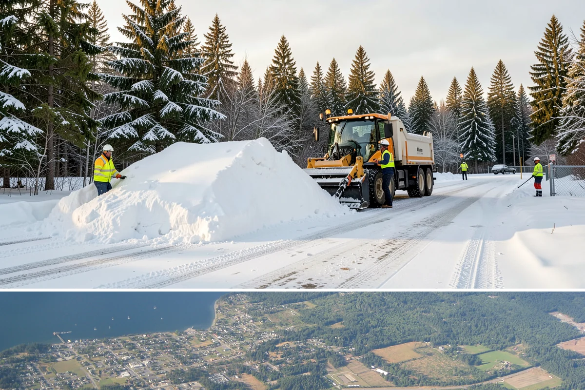 Winter Property Monitoring in Coupeville, Island County, WA - Runs continuously through the winter season when overnight refreeze and sudden storms are the biggest threats.