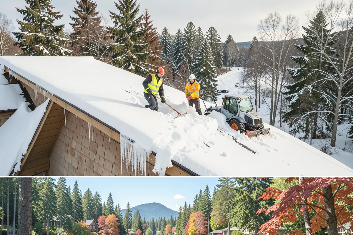 Winter Property Monitoring in Covington, King County, WA - Runs continuously through the winter season when overnight refreeze and sudden storms are the biggest threats.