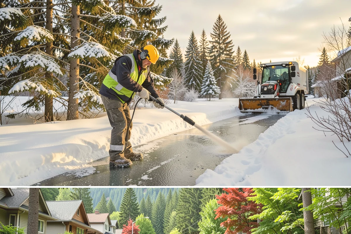Winter Property Monitoring in Darrington, Snohomish County, WA - Runs continuously through the winter season when overnight refreeze and sudden storms are the biggest threats.