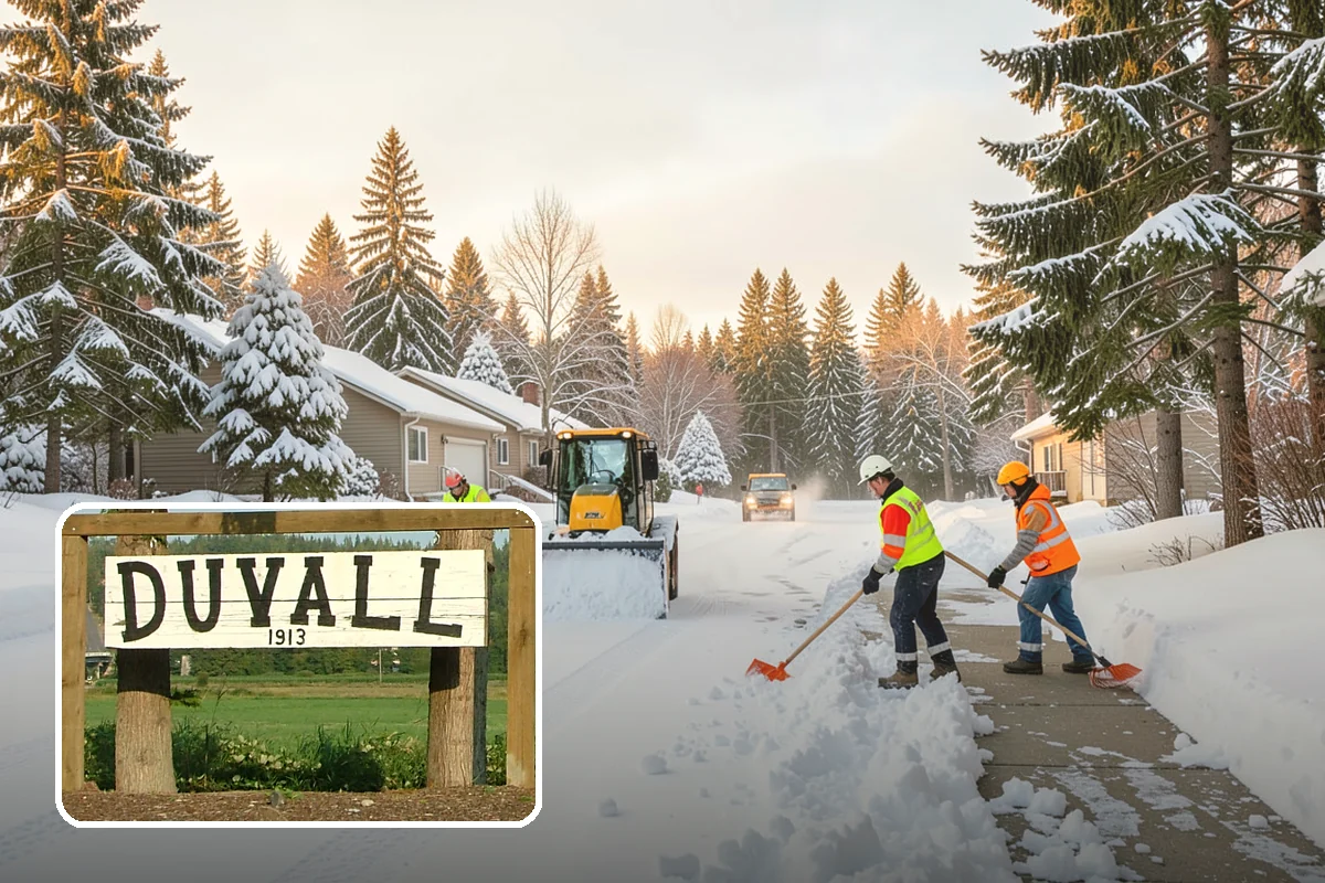 Winter Property Monitoring in Duvall, King County, WA - Catches ice risk before snow even falls