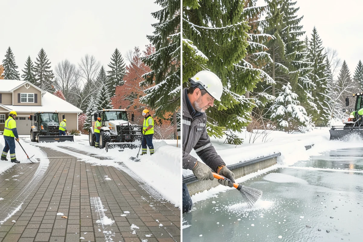 Winter Property Monitoring in Eatonville, Pierce County, WA - Set the property zones and risk points to watch