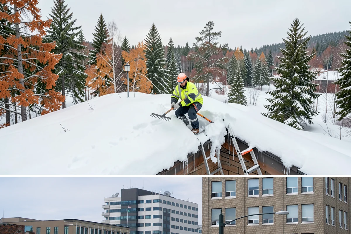 Winter Property Monitoring in Everett, Snohomish County, WA - Runs continuously through the winter season when overnight refreeze and sudden storms are the biggest threats.