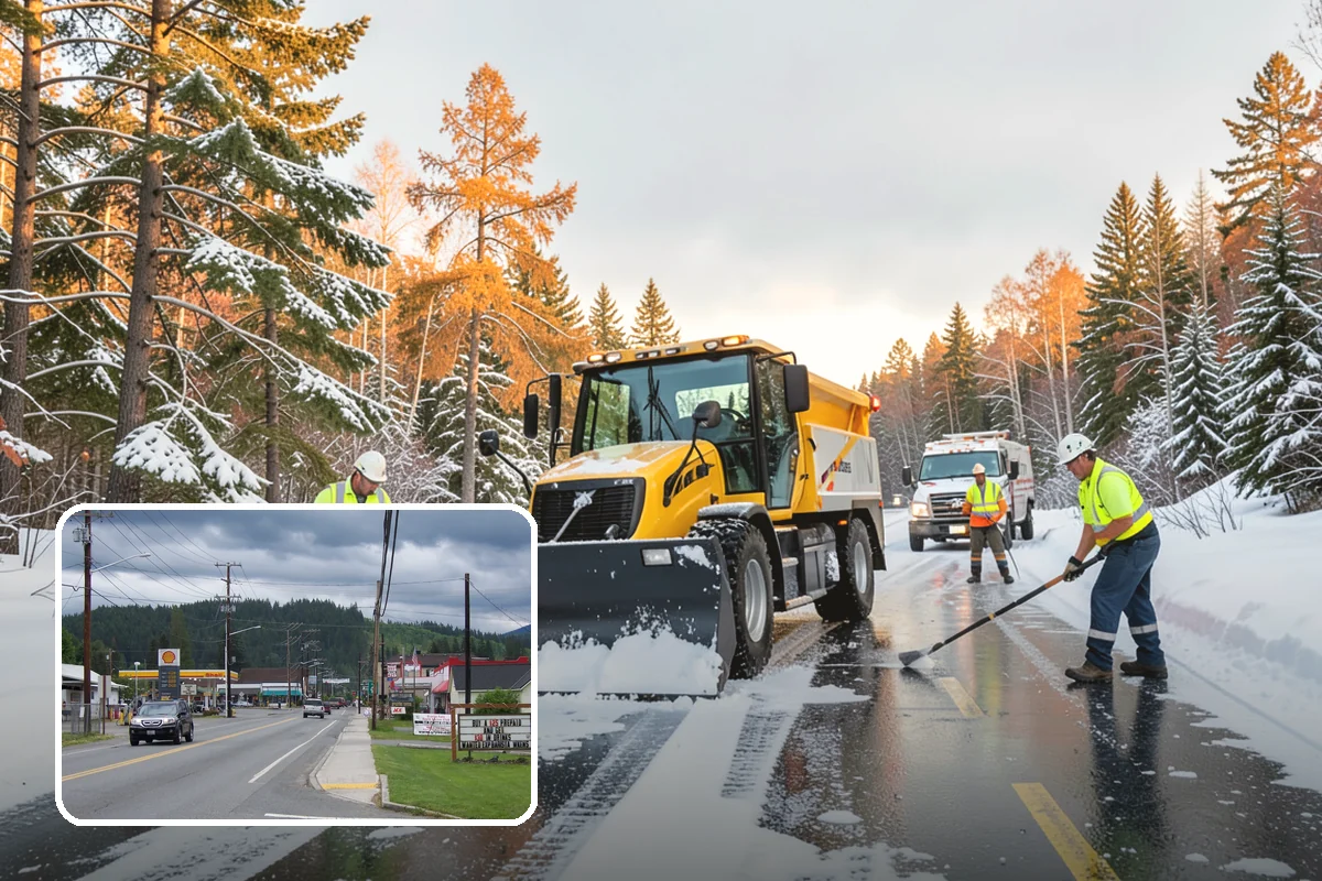 Winter Property Monitoring in Granite Falls, Snohomish County, WA - Catches ice risk before snow even falls