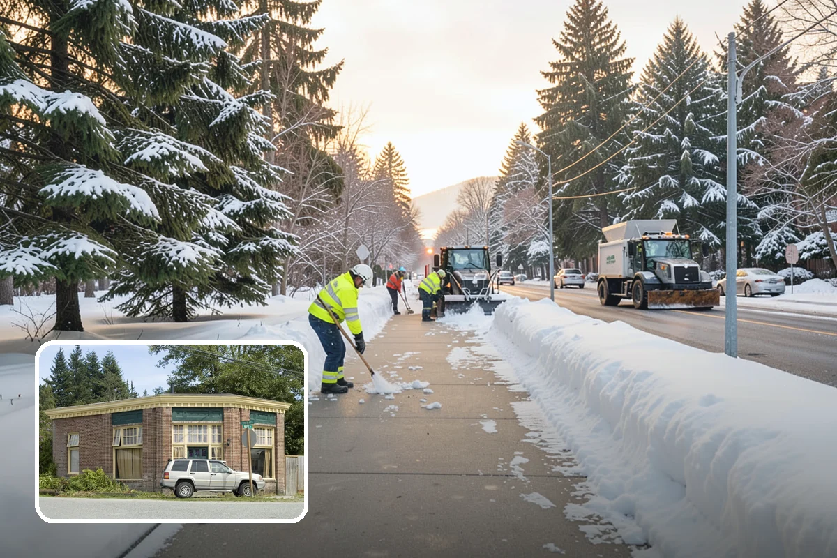 Winter Property Monitoring in Hamilton, Skagit County, WA - Catches ice risk before snow even falls