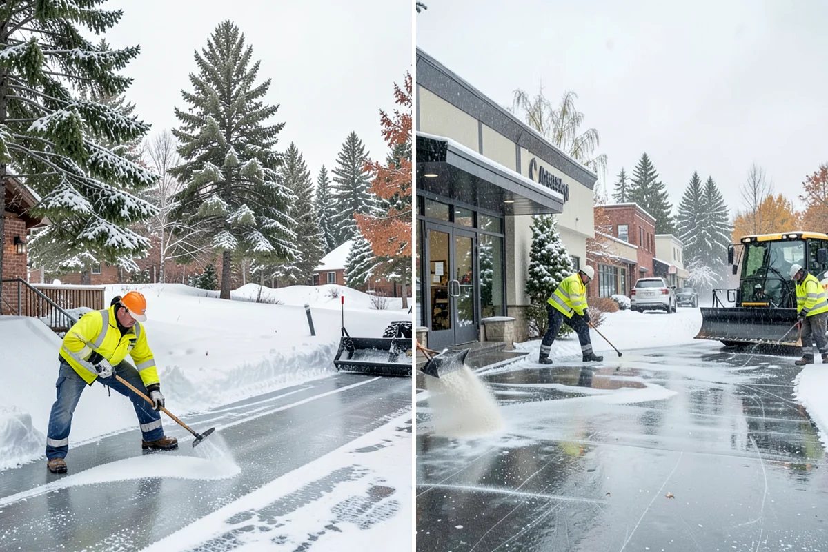 Winter Property Monitoring in Hunts Point, King County, WA - Set the property zones and risk points to watch