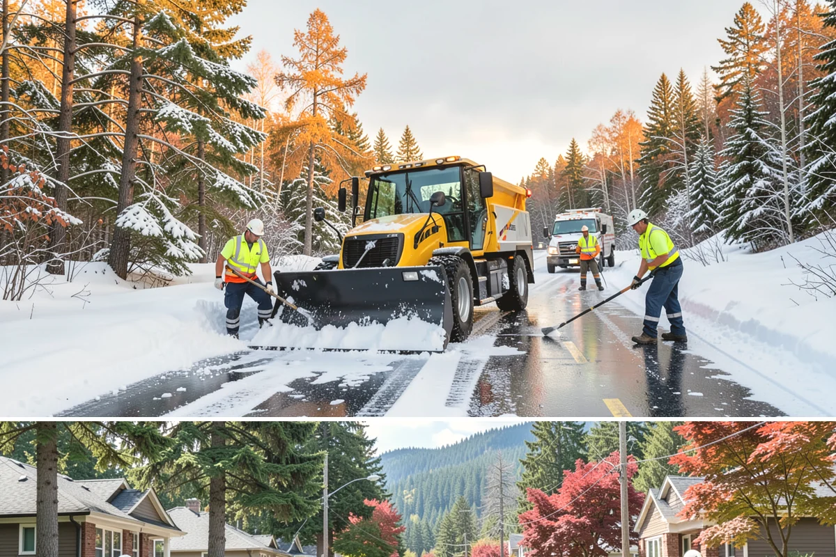 Winter Property Monitoring in Hunts Point, King County, WA - Runs continuously through the winter season when overnight refreeze and sudden storms are the biggest threats.