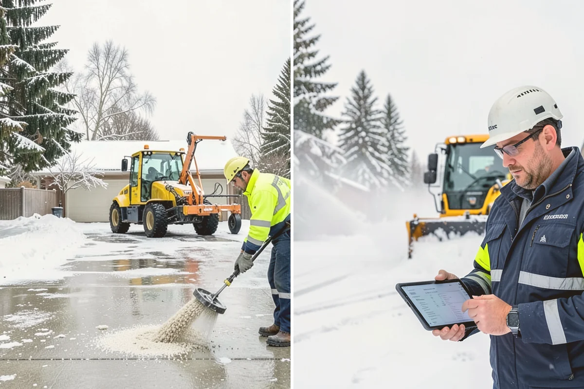 Winter Property Monitoring in Index, Snohomish County, WA - Set the property zones and risk points to watch