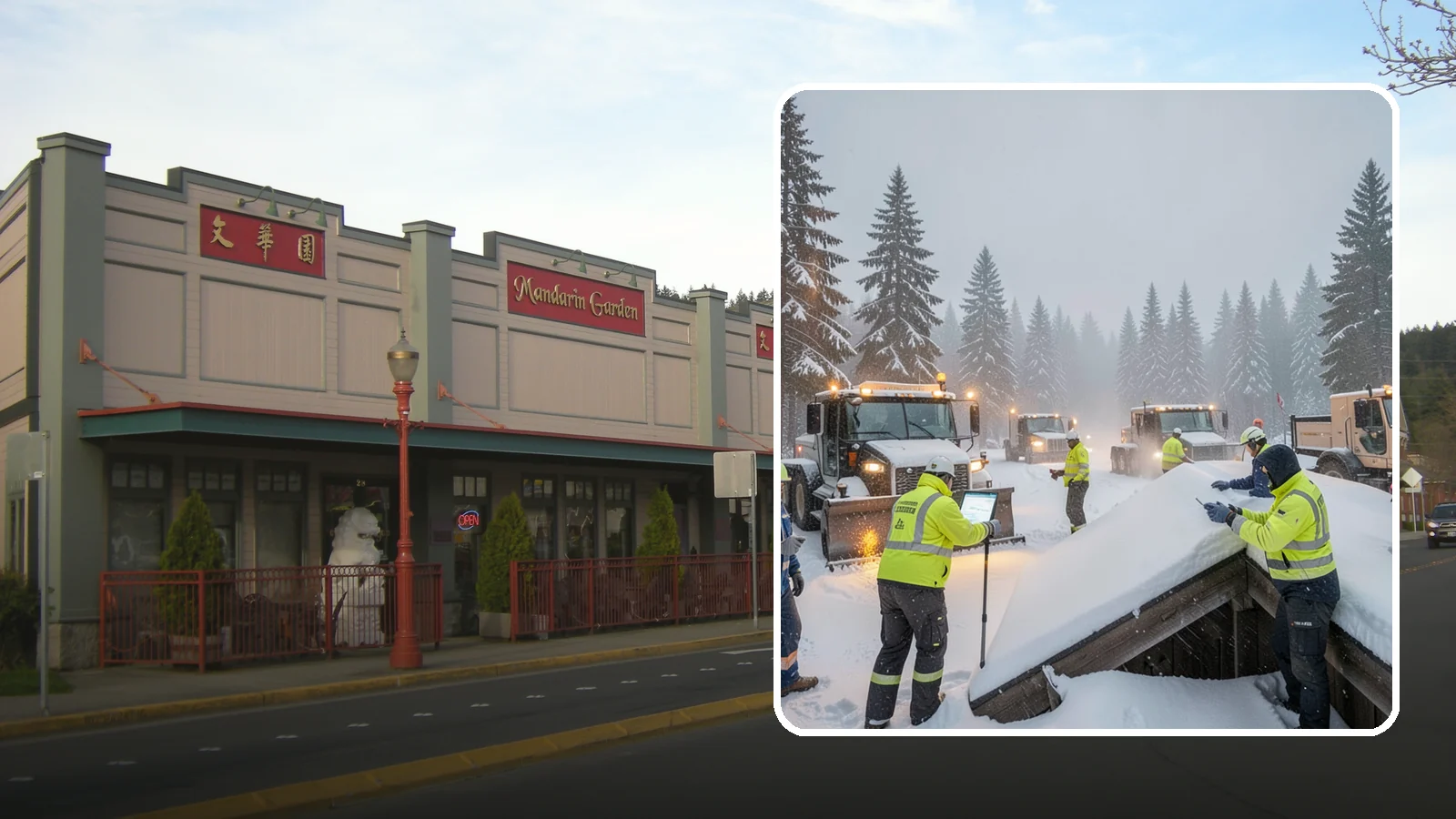 Winter Property Monitoring in Issaquah, King County, WA - We monitor your Western Washington property through winter, watching conditions and forecasts to act before problems form.